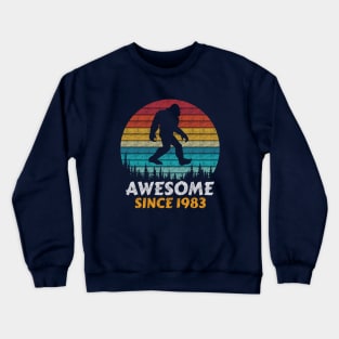 Awesome Since 1983 Crewneck Sweatshirt